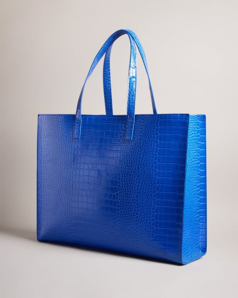 Ted Baker Icon Bags & Signature Bags Sale - Allicon Mock Croc Icon Tote ...