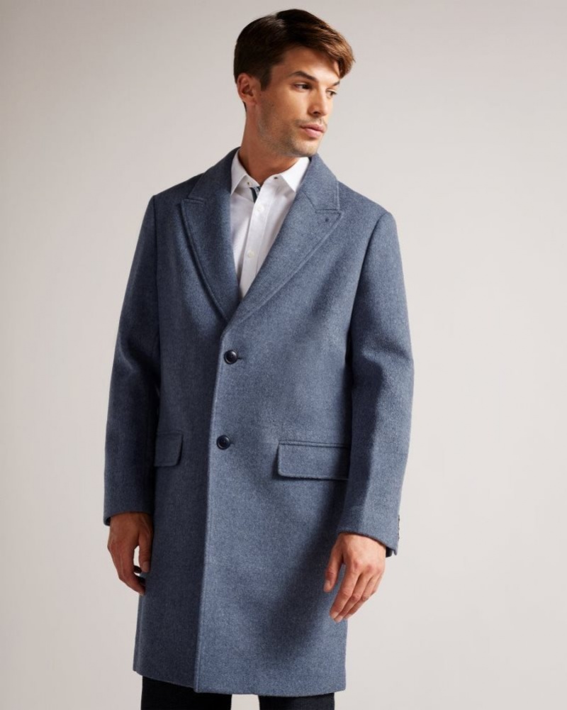 Ted Baker Coats & Jackets Order Online - Raydon Pure Wool Single ...