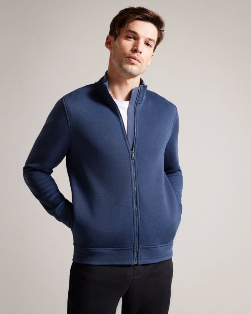 Buy Ted Baker Jumpers & Knitwear Outlet - Tymos Long Sleeve Zip Through ...